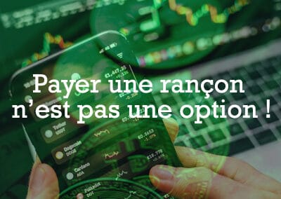 Payer une rançon n'est pas une option